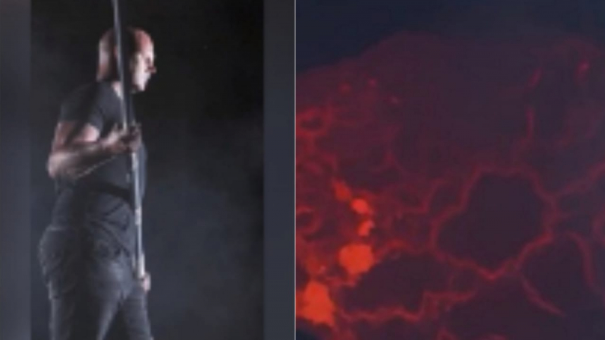 Este miércoles, a las 8 de la noche Nik Wallenda caminará sobre la lava del volcán Masaya