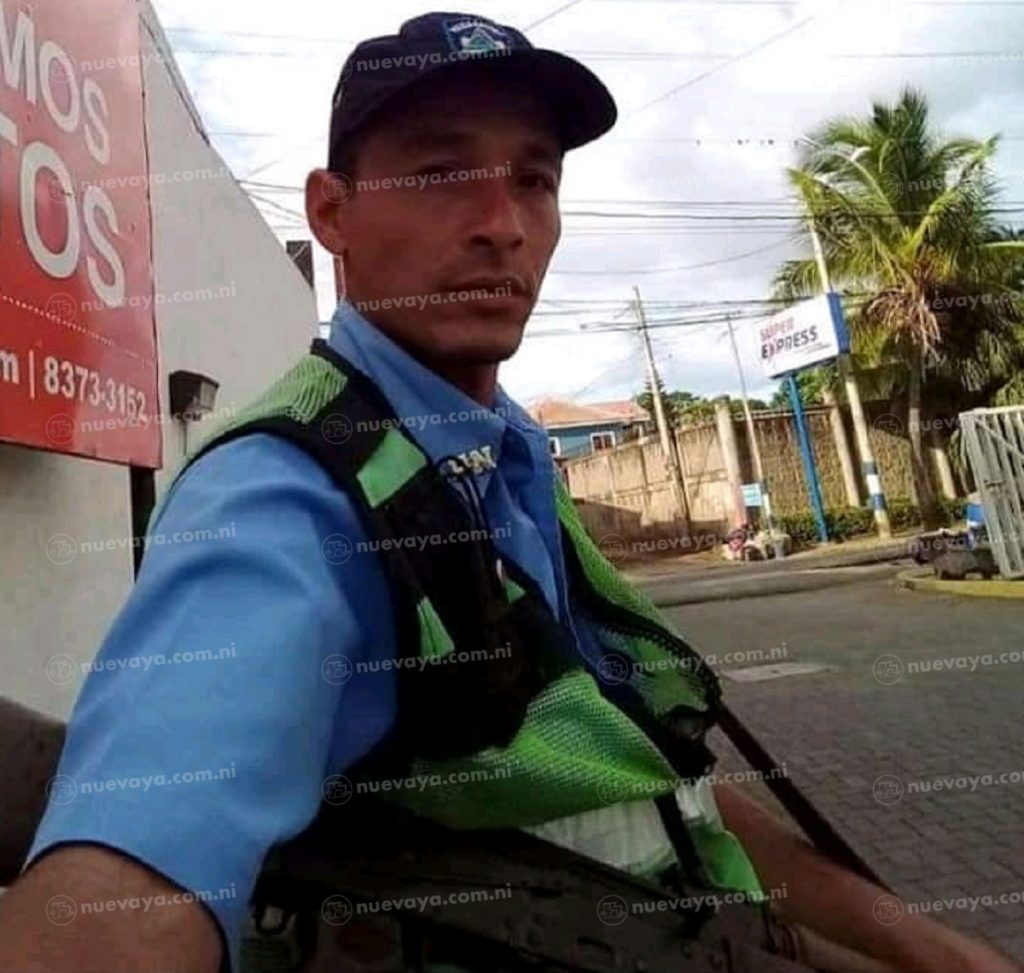 Inspector policial fallecido en Managua