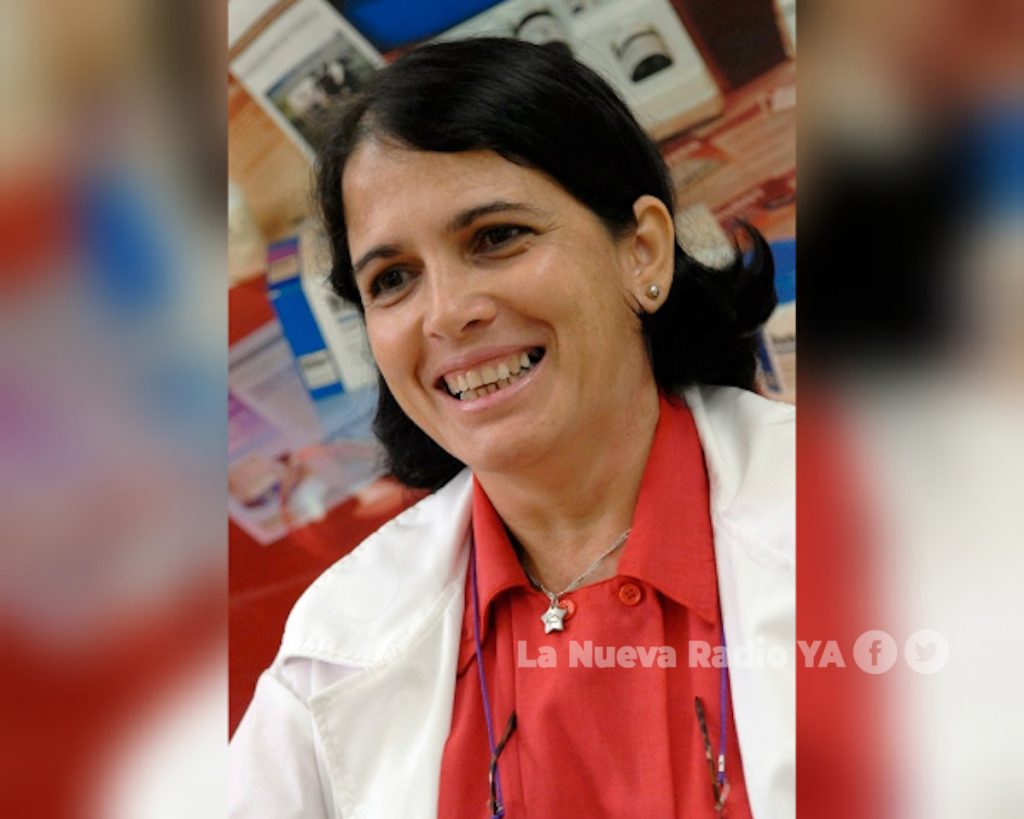 Doctora Marta Ayala, subdirectora del Centro de Ingeniería Genética y Biotecnología – Cuba