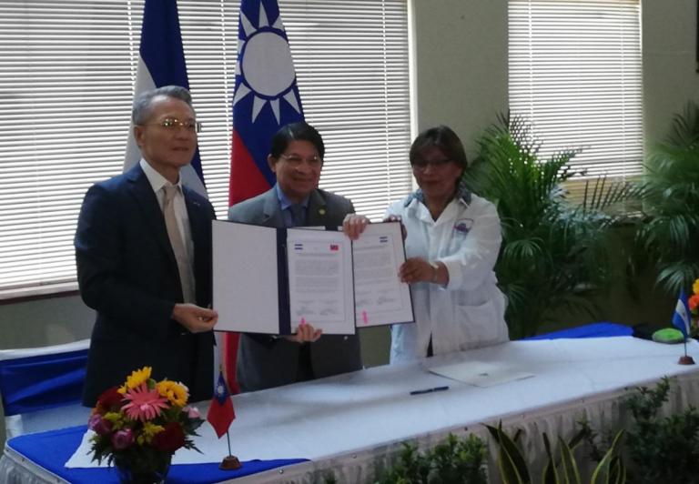 Taiwán dona 500 mil dólares a Nicaragua para comprar insumos y equipos médicos ante el coronavirus