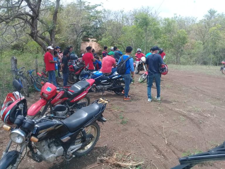 Motociclistas estrenan pista de motocross en La Conquista, Carazo