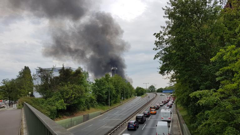 Se incendió un aeropuerto en Berlín, Alemania