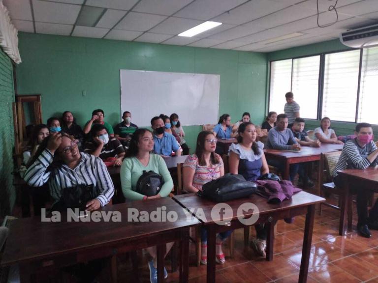 Unan-Managua y Ministerio de la Juventud inauguran curso gratis de inglés profesional