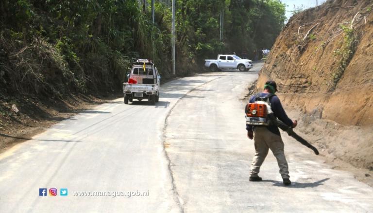 Alcaldía de concluye importante proyecto vial en San Isidro de la Cruz Verde