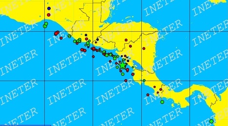 Sismos en Nicaragua