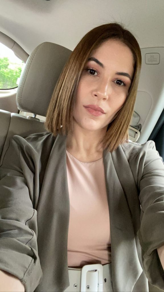 El nuevo look de Xiomara Blandino