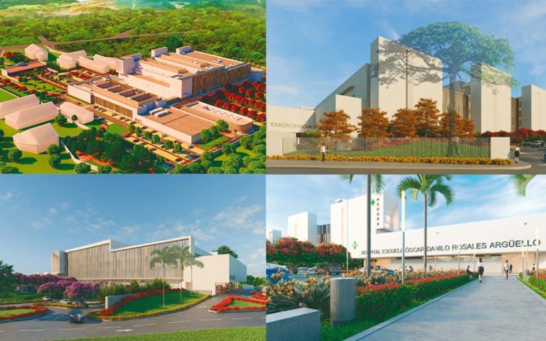 Así avanza la construcción del Hospital Escuela Óscar Danilo Rosales (Heodra) en León