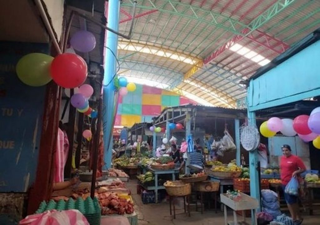 Mercado de Candelaria en Managua