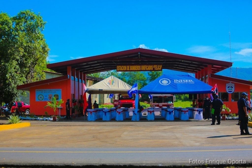 Nueva Estacion de bomberos en Telica