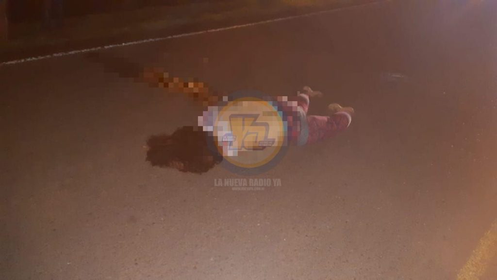 Digna Espinoza Lira fue atropellada mortalmente por una camioneta