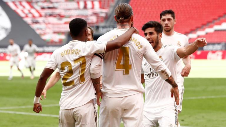 Real Madrid derrota al Bilbao y mantiene diferencia ante el Barcelona