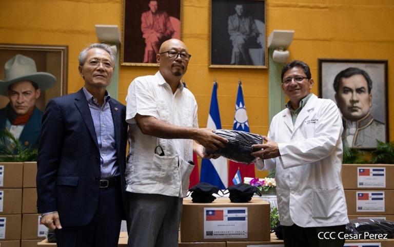 Empresa taiwanesa dona 20 mil mascarillas al Ministerio de Salud de Nicaragua
