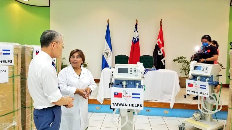 Nicaragua recibe donación de 10 ventiladores por parte de China – Taiwán
