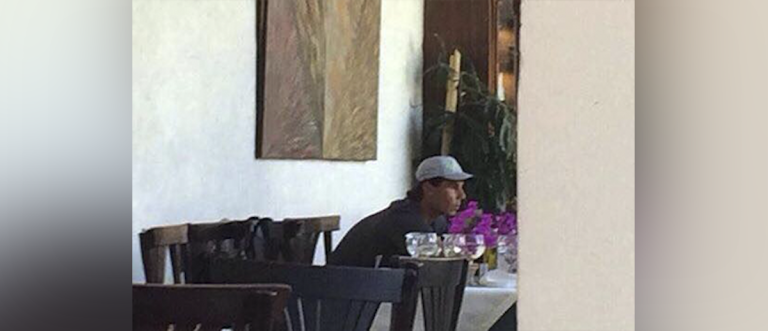 Rafael Nadal está de vacaciones en Nicaragua
