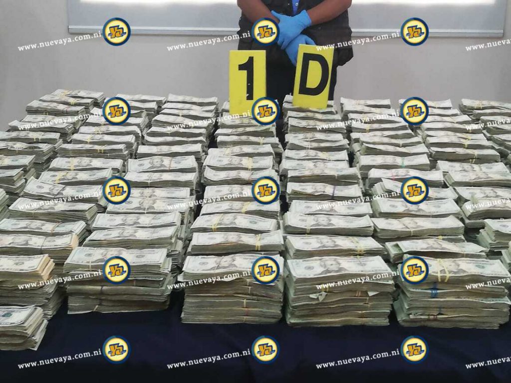 Policía ocupa dinero al crimen organizado