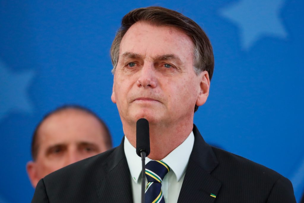 El presidente brasileño Jair Bolsonaro. Foto Alan Santos/PR