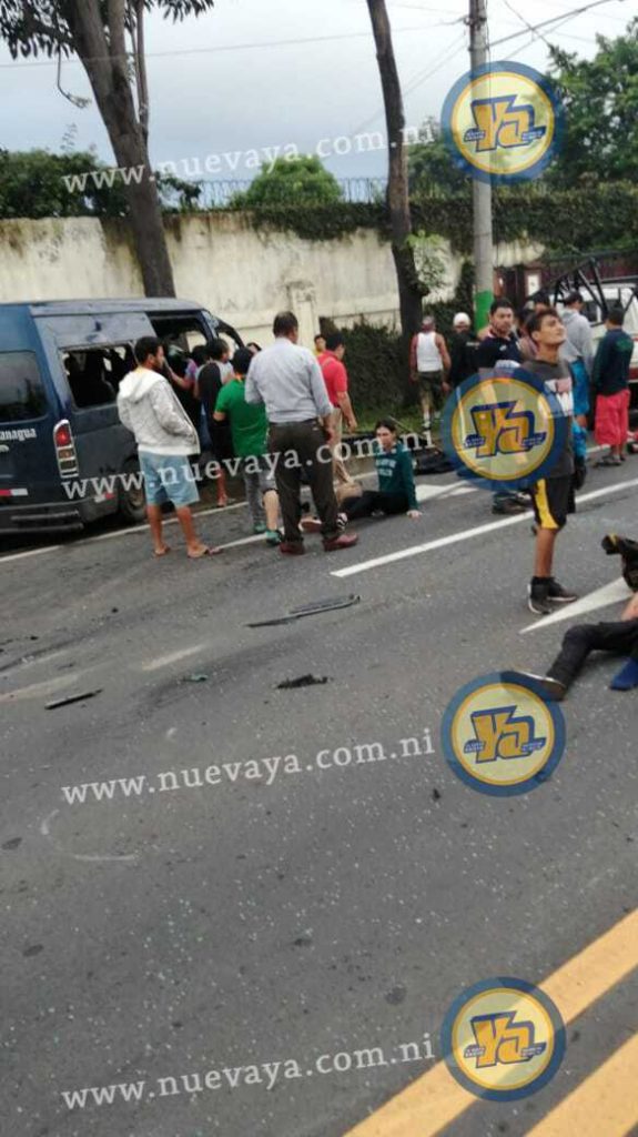 Accidente en Carretera Sur