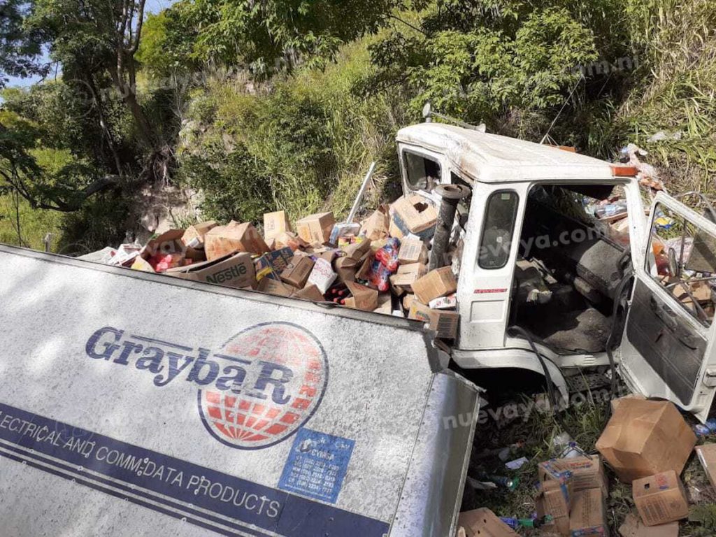 El accidente de tránsito ocurrió en la temida cuesta La Kukamonga de Estelí