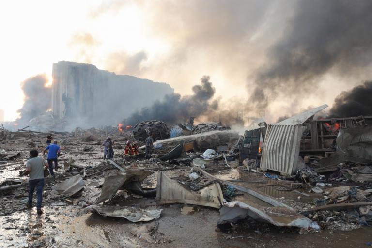 Más de 200 mil personas perdieron sus casas por explosiones en Líbano