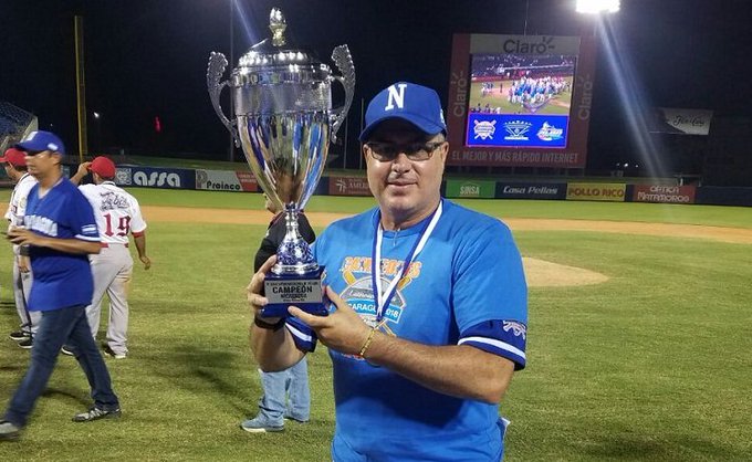 Lenín Picota será el mánager del Tren del Norte para la XVI Edición de la Liga de Beisbol Profesional