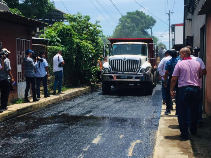 Programa Calles para el Pueblo 2020 avanza un 75% en Managua | La Nueva ...
