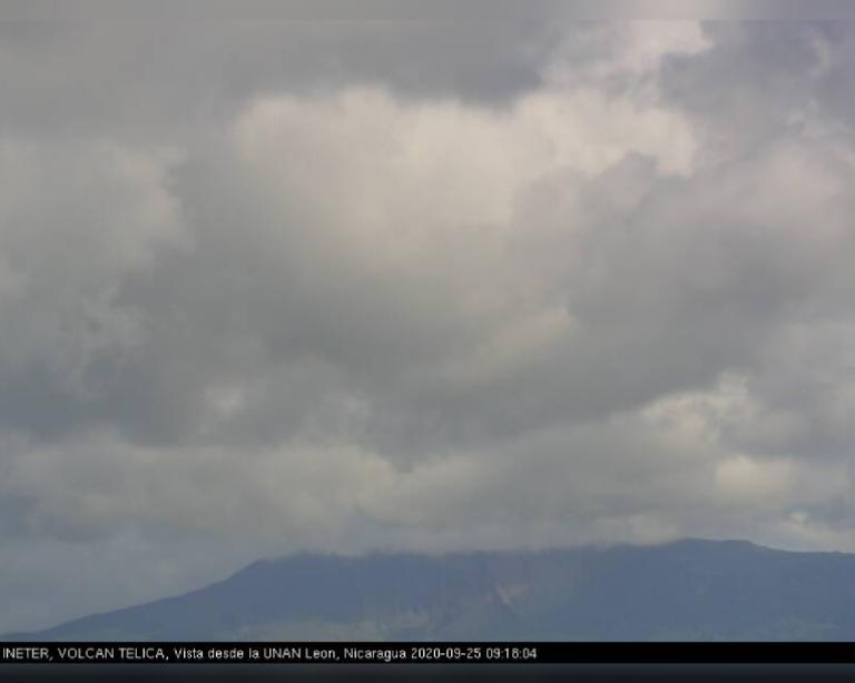 Reportan dos explosiones y emanación de cenizas en el Volcán Telica
