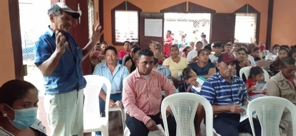 Amplia participación de protagonistas de la comunidad Las Cruces, Yalagüina.