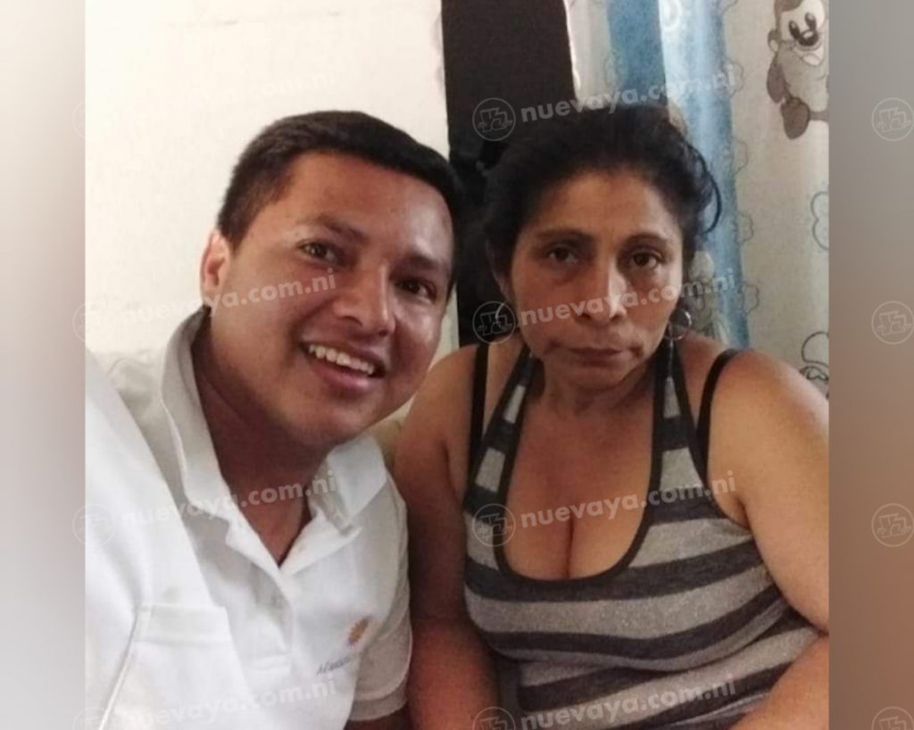 Melba Reyes Crovetto y su compañero Vilmer Antonio Romero