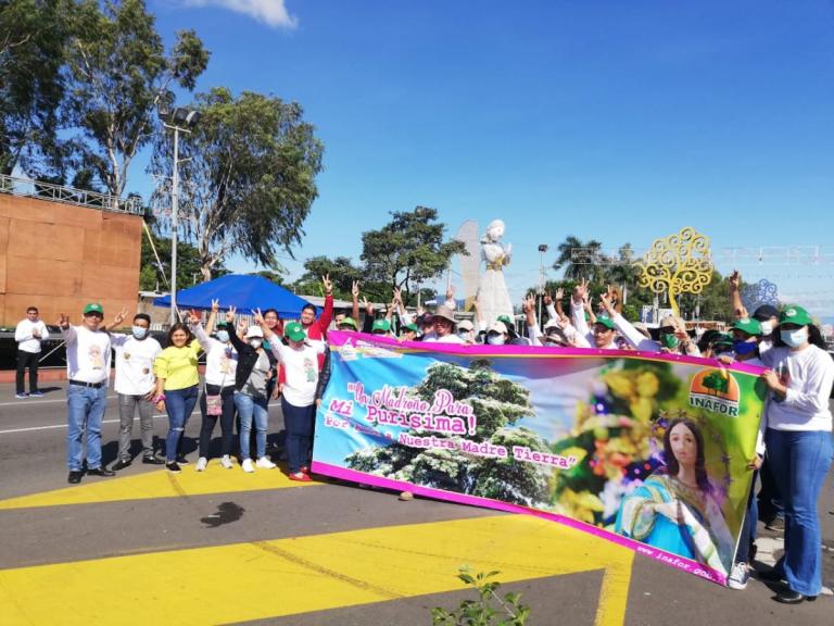 INAFOR rinde tributo a la Virgen María con campaña «Un Madroño para mi Purísima»