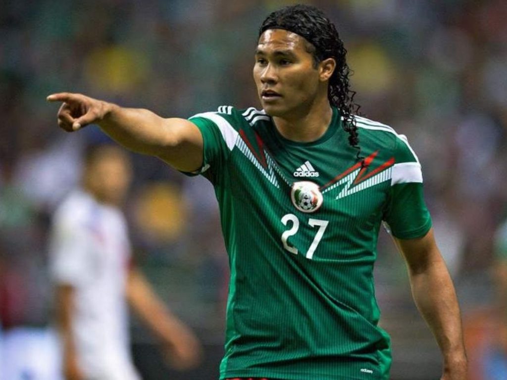 El jugador mexicano Carlos "Gullit" Peña