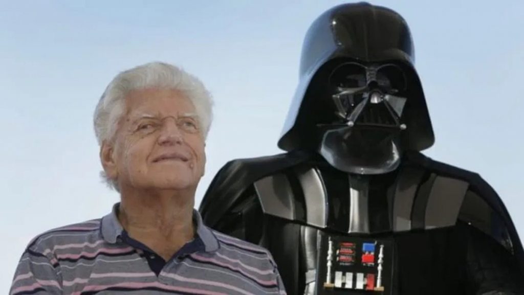 El actor David Prowse interpretó al Darth Vader Original en la Saga Star Wars