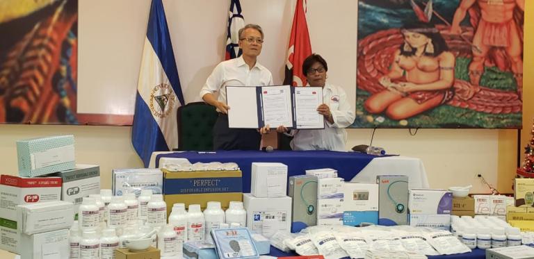 Ministerio de Salud recibe nueva donación de insumos de Taiwán