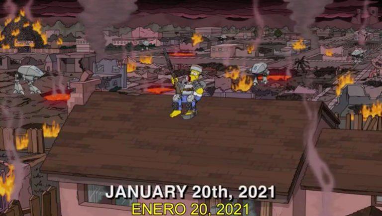 El mundo se acaba el 20 de enero, según predicción de Los Simpson