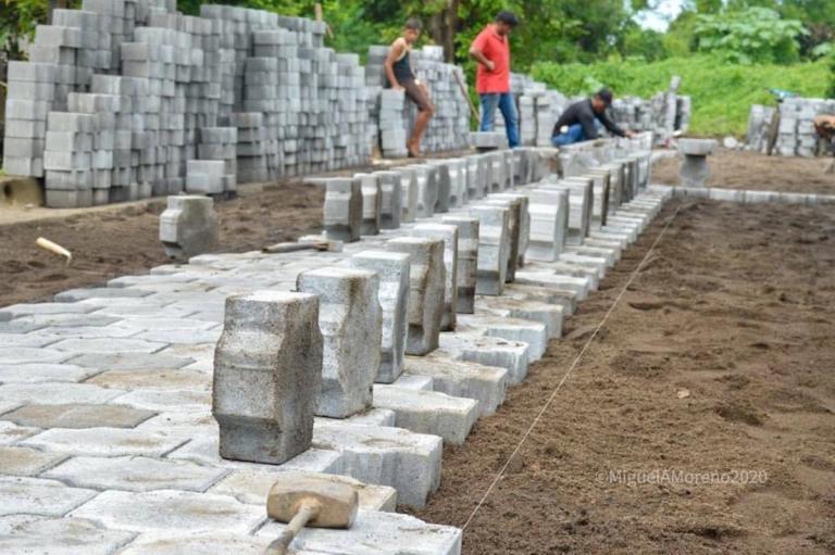 “Santa Isabel de Masaya,  Vive Bien  y Bonito con calles adoquinadas
