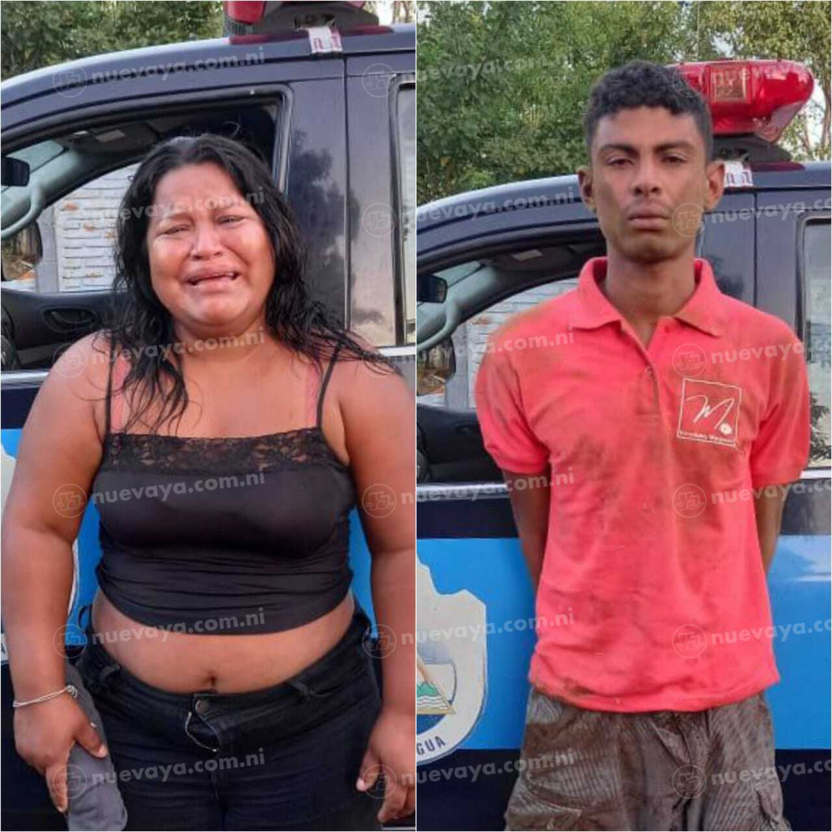 La mujer gritaba que la perdonaran tras ejecutar un robo junto al otro sujeto en Managua