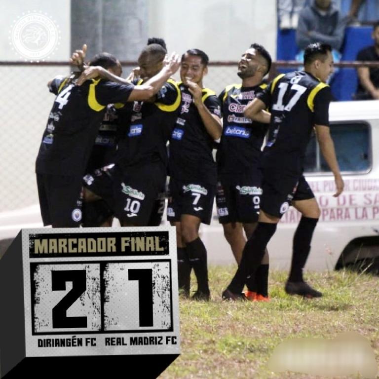 Diriangén gana y se mantiene como líder del fútbol nicaragüense