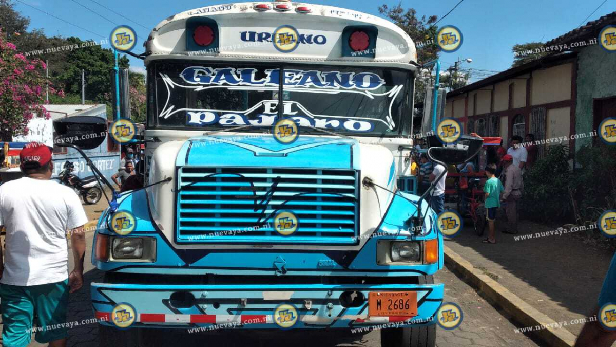 El conductor de este bus le quitó la vida a Miguel José Obando Luna