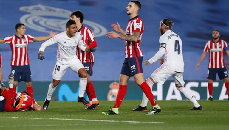 Benzema mantiene con vida al Real Madrid en La liga española