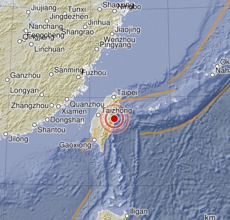Dos terremotos sacuden Taiwán sin causar víctimas humanas