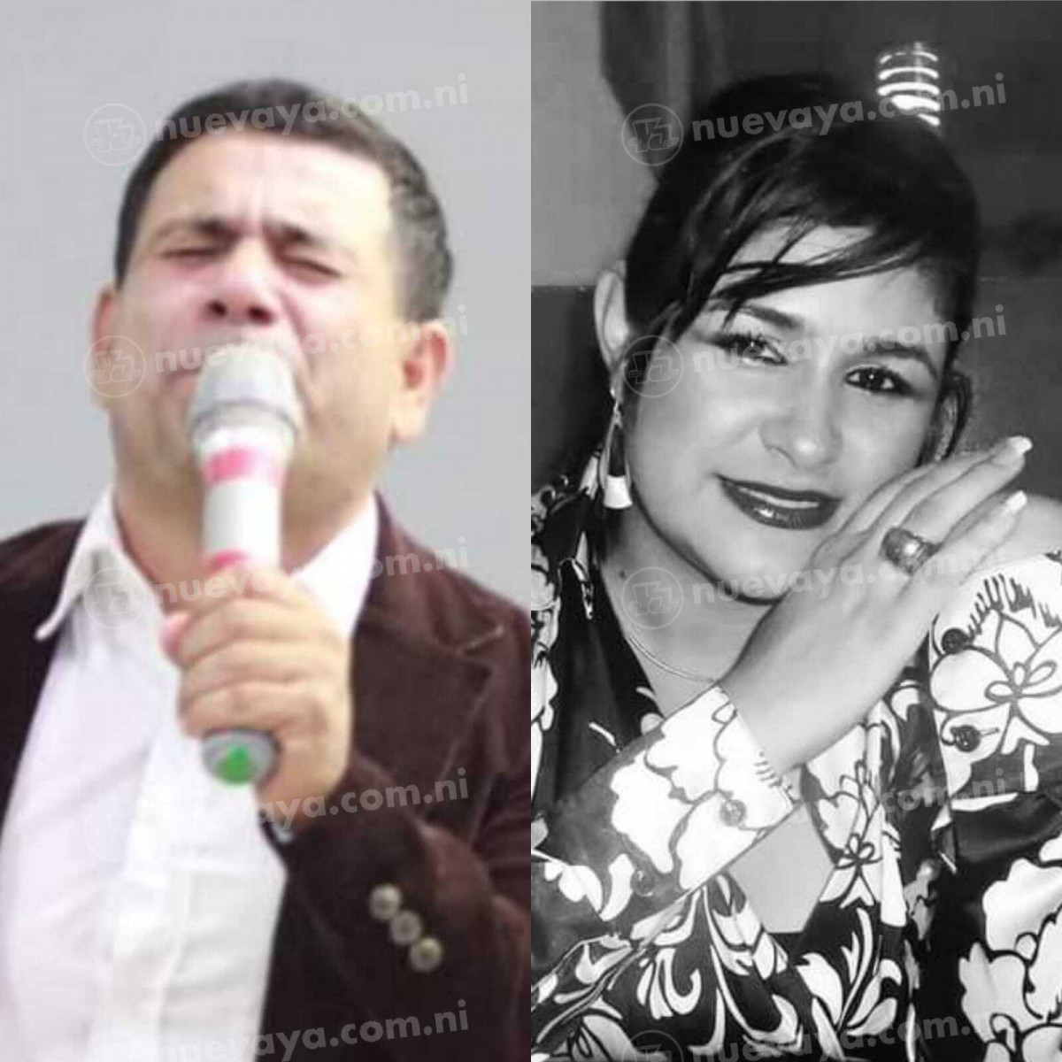 El pastor evangélico Otoniel Pineda y su esposa