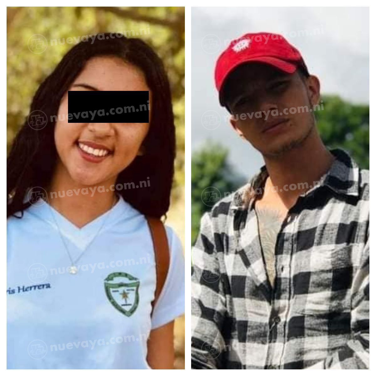 Iris Jael Herrera (15) fue asesinada por su novio Oscar Octavio Cornejo Blandón (25) en Nicaragua.