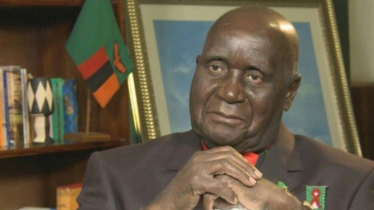 Hospitalizan al primer presidente de Zambia, Kenneth Kaunda