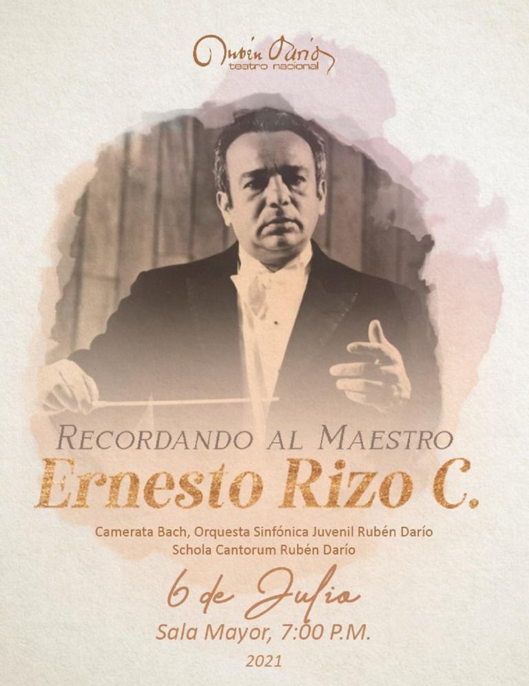 Camerata Bach e invitados homenajearán al maestro Ernesto Rizo