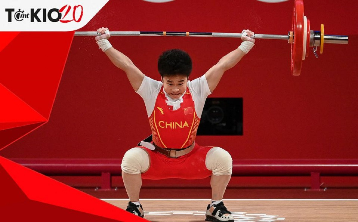 Hou zhihui gano medalla olimpicos 1