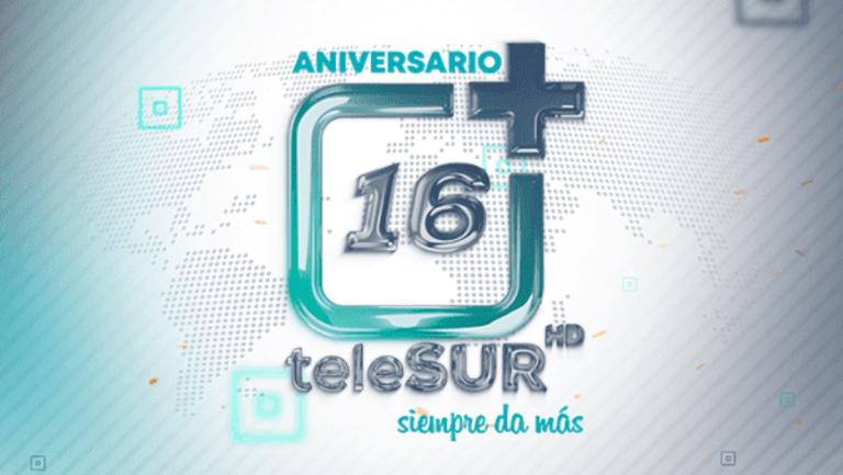 teleSUR, 16 años dando más para informar a los pueblos