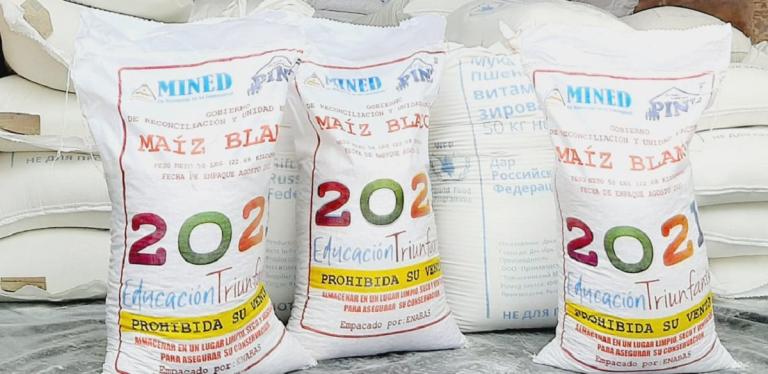 Llega a Estelí merienda escolar enviada por el buen Gobierno
