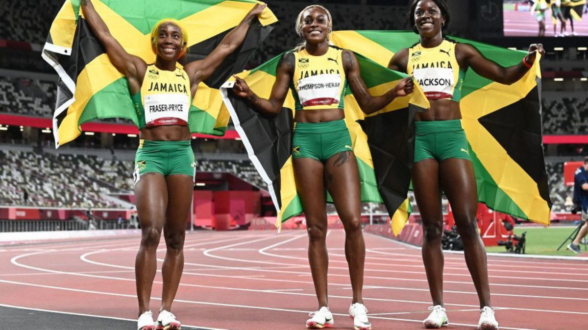 Jamaica la gran vencedora en el atletismo femenino