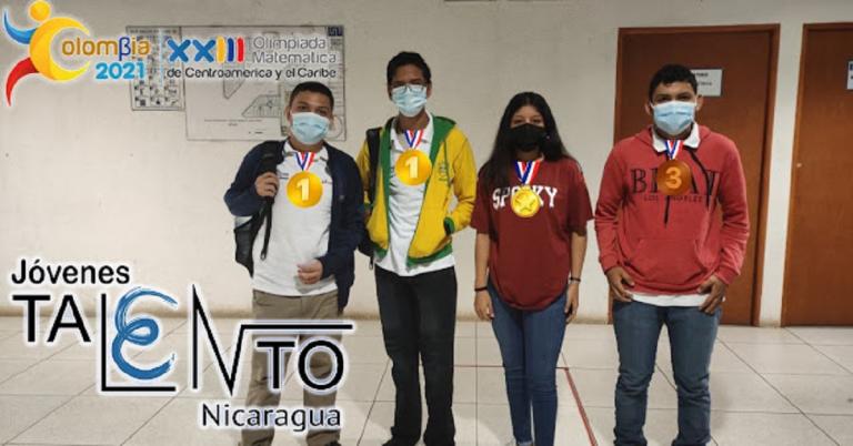 Nicaragua segundo lugar en Olimpiada Matemática de Centroamérica y el Caribe