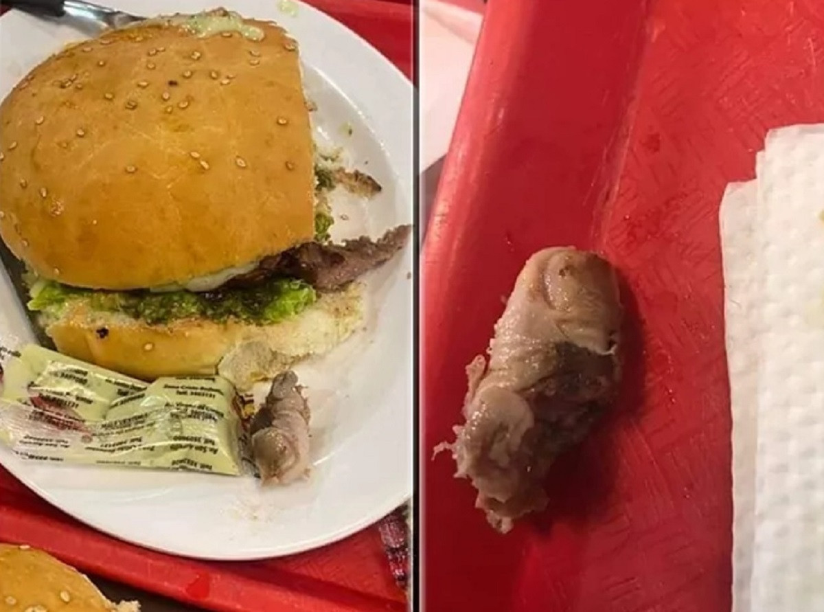 Mujer halla dedo humano tras morder hamburguesa en bolivia