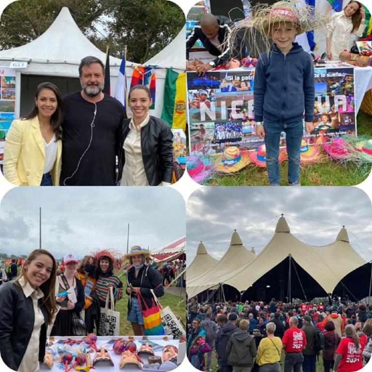 Nicaragua participa en Festival de Solidaridad de Bélgica «Manifiesta»